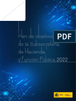 Plan Objetivos 2022