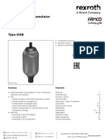 Bladder-Type Accumulator: HAB10-330 - D