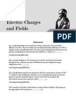 Electric Charges and Field Questions