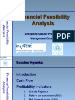Financing Feasibility Analysis - Presentation