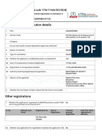 Form 10A - Filed Form