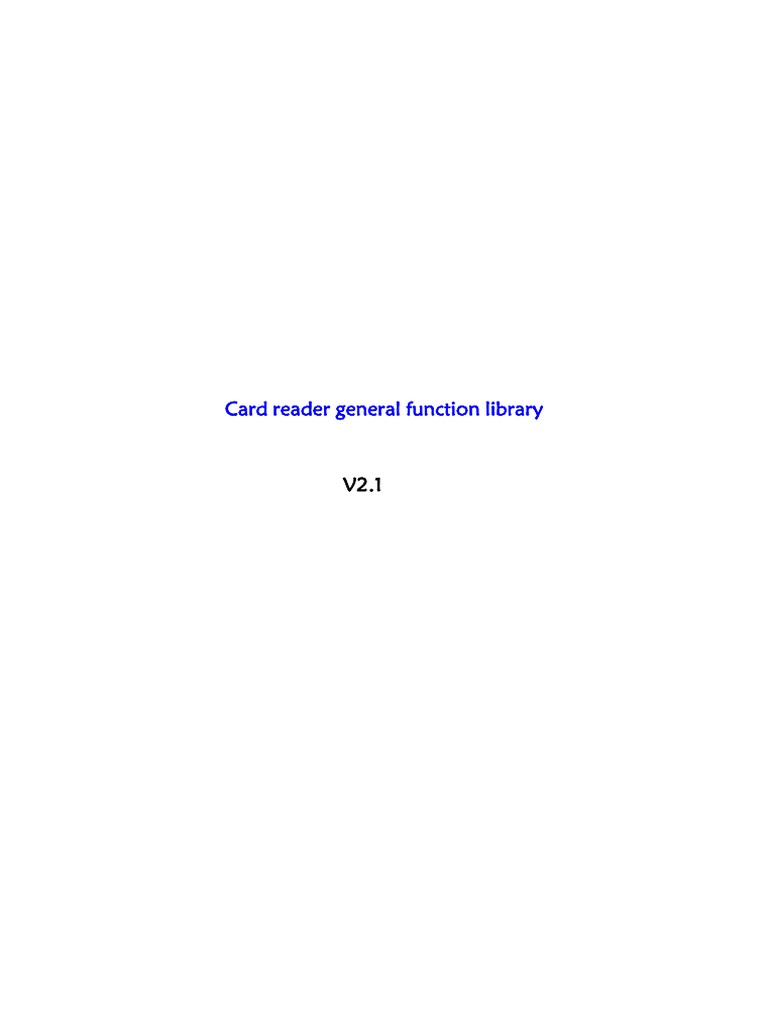 DLL Reader Function Library Guide | PDF | Parameter (Computer ...