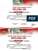Diplomas Concurso Perú 2023