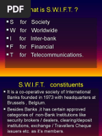 Swift MT103 Message User Manual | PDF | Payments | Computing
