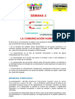 Semana 2 La Comunicación Humana