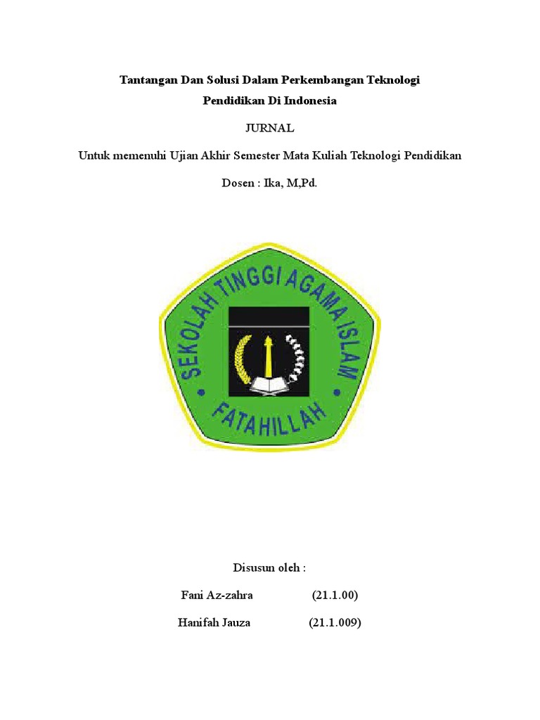 Tantangan Dan Solusi Dalam Perkembangan Teknologi Pendidikan Di