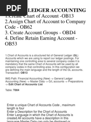 Genral Ledger Accounting