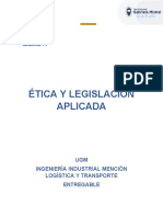 Ética Y Legislación Aplicada: Tarea