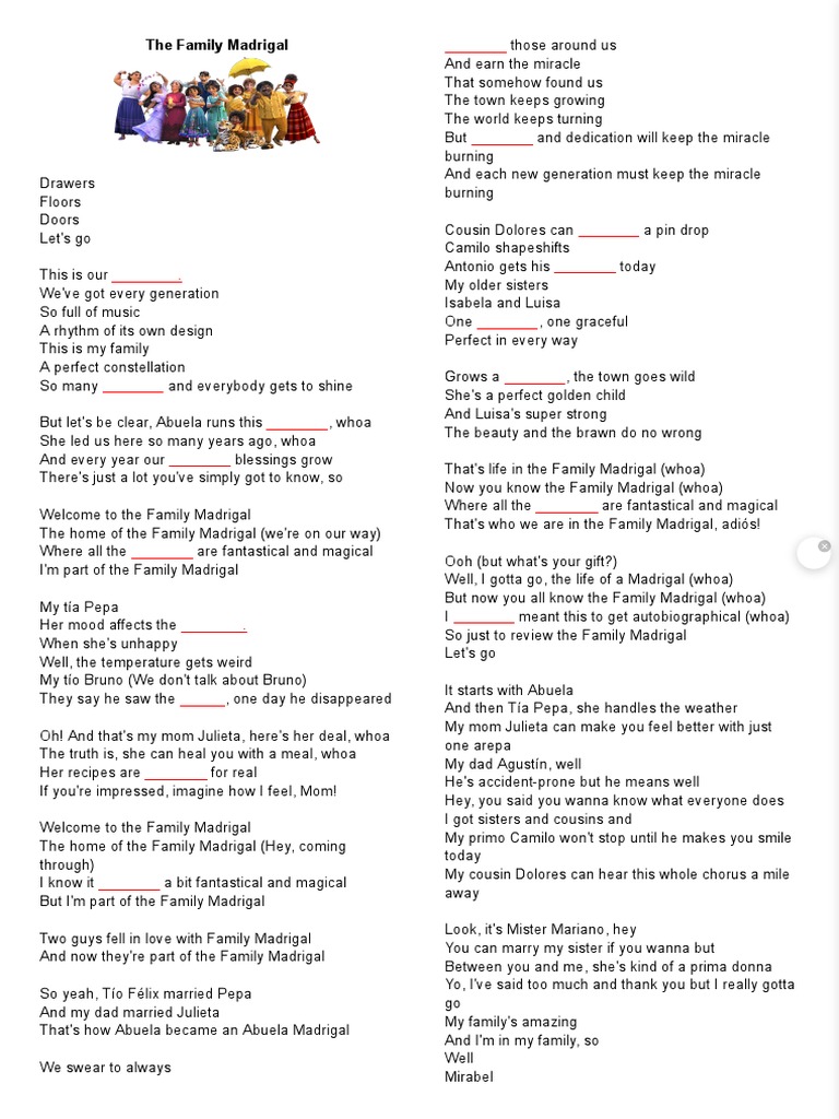 the-family-madrigal-song-documentos-google-pdf