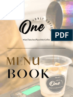 Menu Book Oneonly