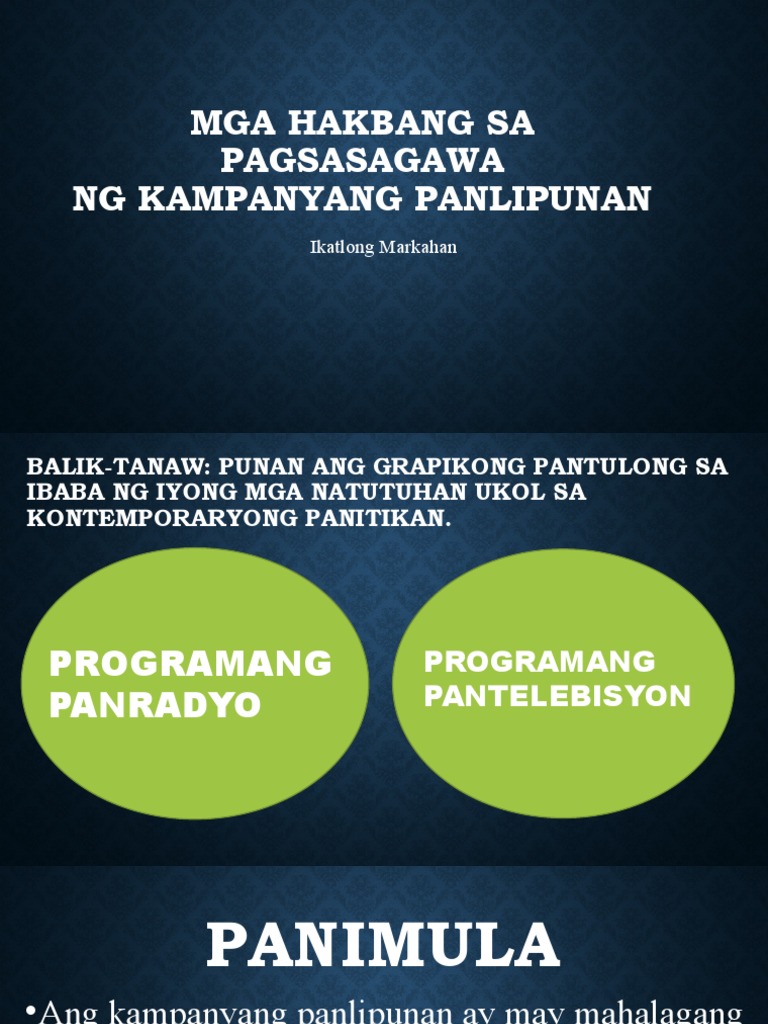 Social Awareness Campaign Pdf