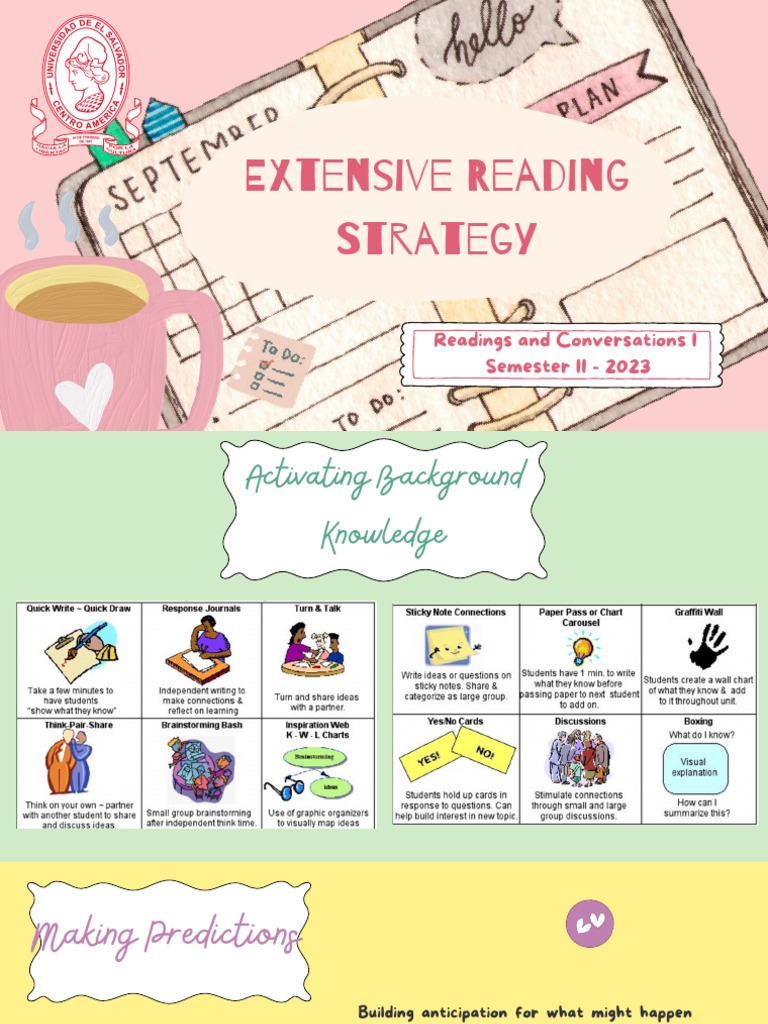 Strategies for Effective Extensive Reading | PDF | Reading ...