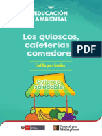 4 Los Quioscos, Cafeterías y Comedores Cartilla para Familias