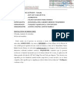 Corte Superior de Justicia Cajamarca: Juzgado de Paz Letrado de Celendin