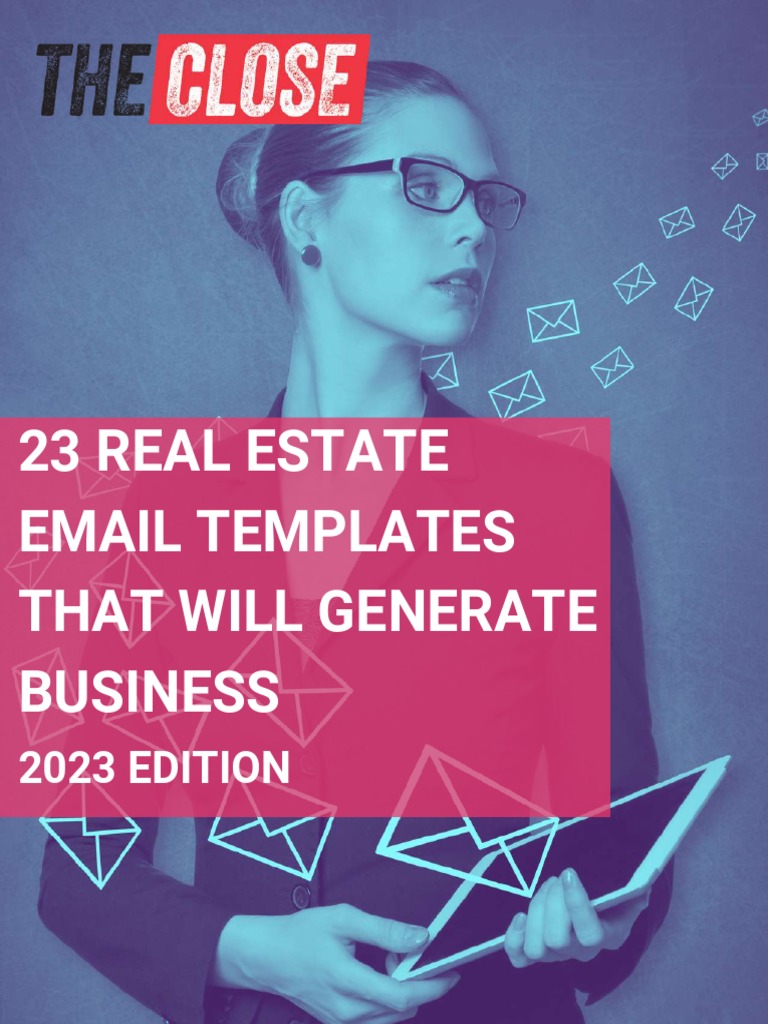 23 Real Estate Email Templates 2023 Compressed PDF Private Sector
