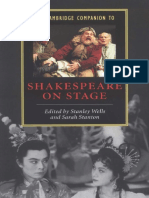 327035884 the Cambridge Companion to Shakespeare on Stage PDF