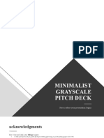 Minimalist Grayscale Pitch Deck XL by Slidesgo