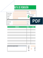 Formato Nota de Remision2