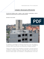 Pordutividade Alv. Eficiente - Revista Equipe de Obra Mar 2013