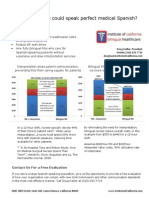 Bilingual RNs Reduce Costs, Improve Satisfaction and Readmission Rates, Reduce ER Wait Times