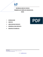 Informe N°22-2021 - Mantenimiento de Torres Hortifrut 2021