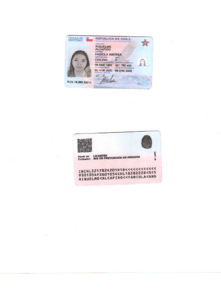 Cedula Fabiola R | PDF