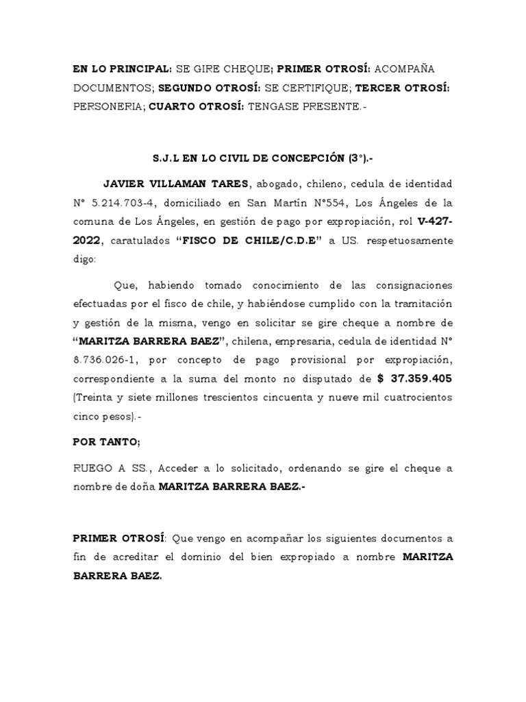 Giro Cheque Maritza | PDF