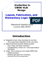 Introduction To Cmos Vlsi Design: Layout, Fabrication, and Elementary Logic Design