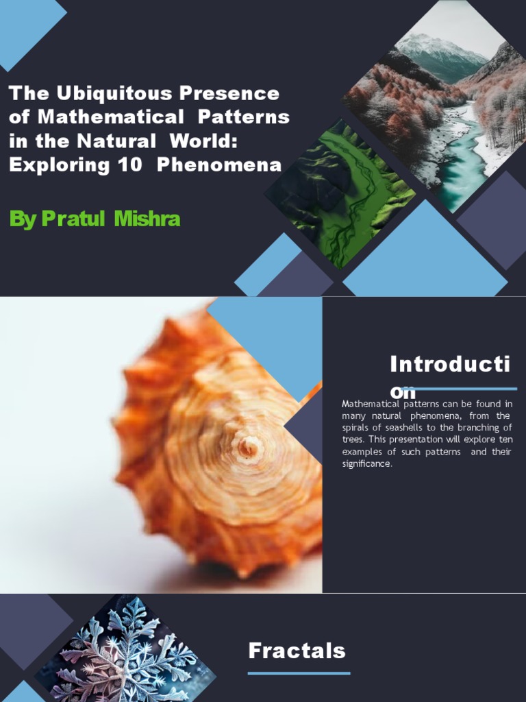 Wepik The Ubiquitous Presence of Mathematical Patterns in The Natural World Exploring 10 