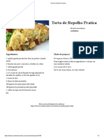 Torta de Repolho Pratica