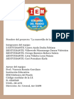 Documento A4 Proyecto Escolar de Historia Ilustrativo Educativo Blanco