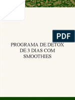 Bônus 1 Protocolo Smoothies Detox de 3 Dias