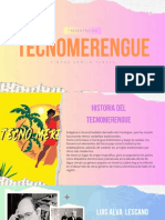 Presentación, Tecnomerengue