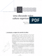 Fleury e Sampaio (2002) - Uma Discussão Sobre Cultura Organizacional