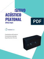 Dispositivo Acústico Peatonal