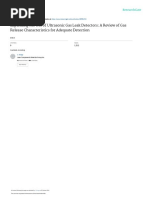 Baliga2014 - Expanding - The - Use - of - Ultrasonic - Gas - Leak - Detectors - A Review of Gas Release Characteristics For Adequate Detection