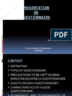 Presentation On Question Are