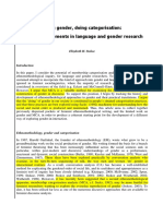 Stokoe - Doing Gender - Doing Categorisation