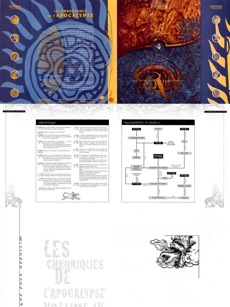 (Nephilim) (JDR-FR) Campagne - Les Chroniques de L'apocalypse - Volume ...