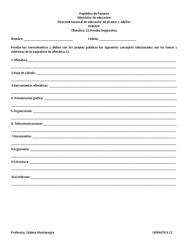 Modulo de Ofimatica | PDF