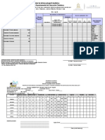 Formato Parte Mensual HONDURAS