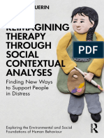 (Exploring the Environmental and Social Foundations of Human Behaviour) Bernard Guerin - Reimagining Therapy Through Social Contextual Analyses_ Finding New Ways to Support Peoplein Distress-Routledge