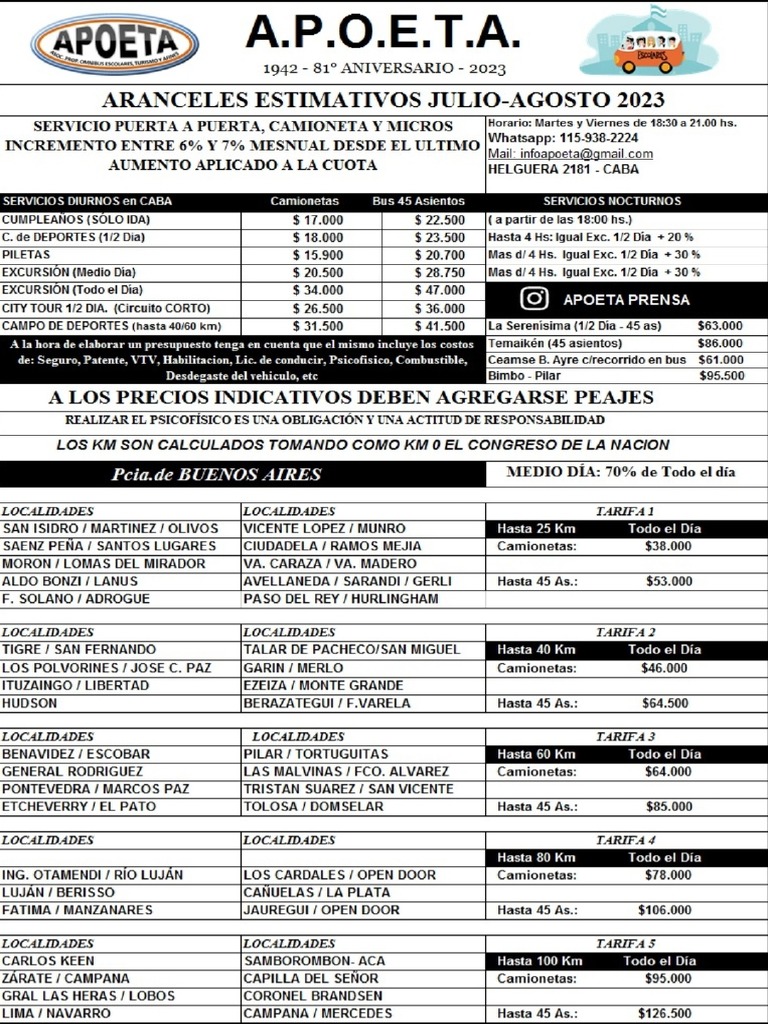 Lista Precios JulioAgosto 2023 PDF