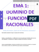 Tema 1 Dominio de Funciones Racionales