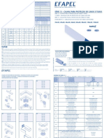 Datasheet Canaletas Efapel