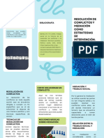 Resolución de Conflictos y Mediación Como Estrategias de Intervención.