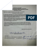 Declaração de Renda Familiar