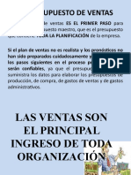 Presupuesto Ventas