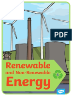 T2 S 015 Renewable and Non Renewable Energy Information Posters - Ver - 3