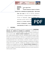 Demanda de Aumento de Alimentos Juana